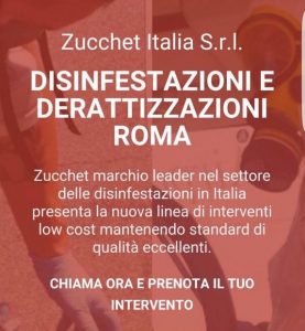 disinfestazione Roma - Zucchet Italia